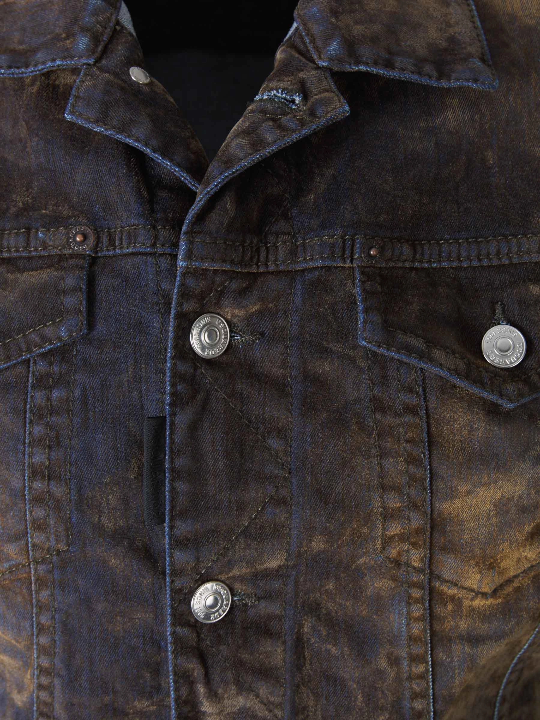 Dsquared2 Patch Pocket Denim Vest