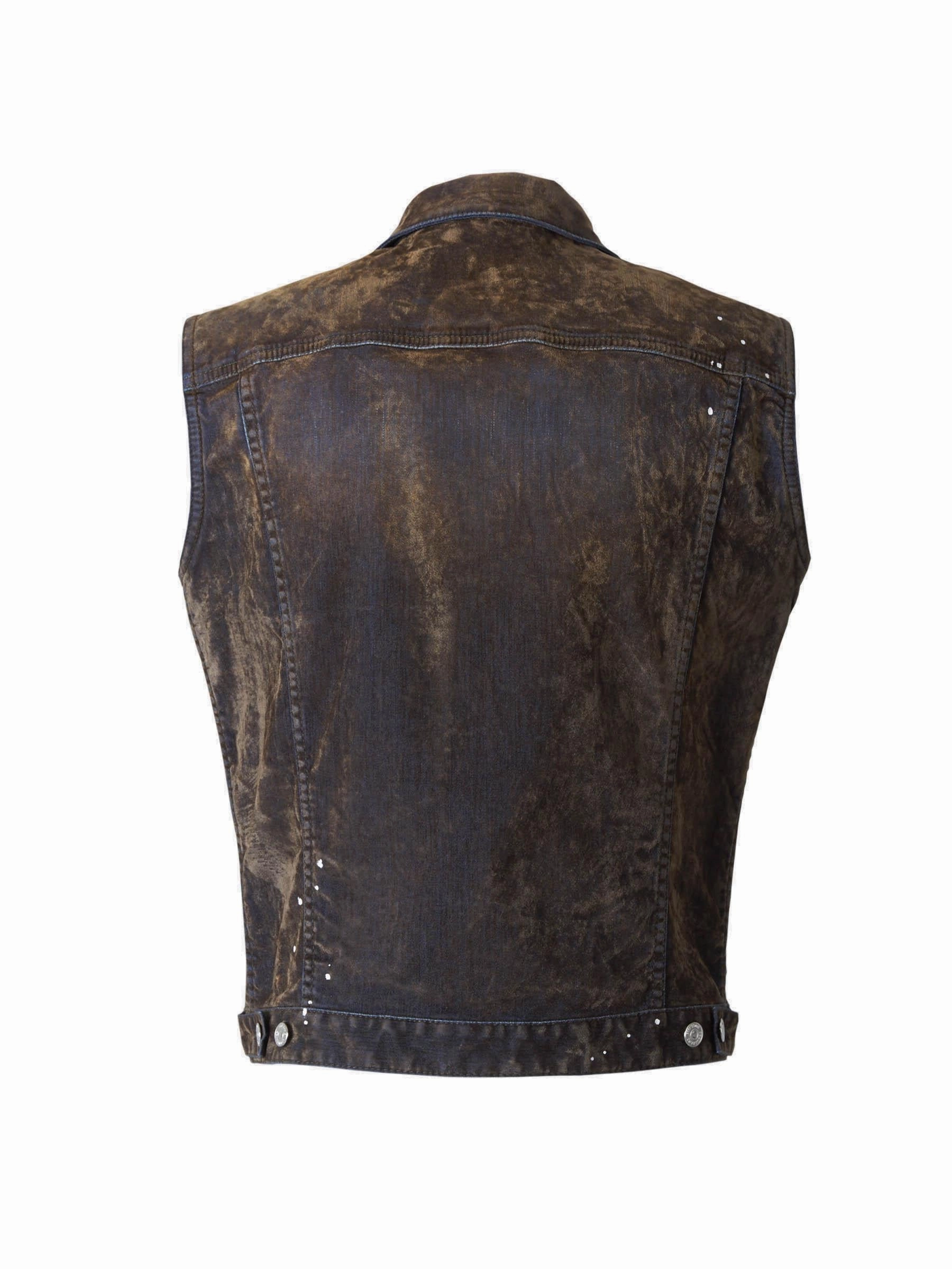 Dsquared2 Patch Pocket Denim Vest