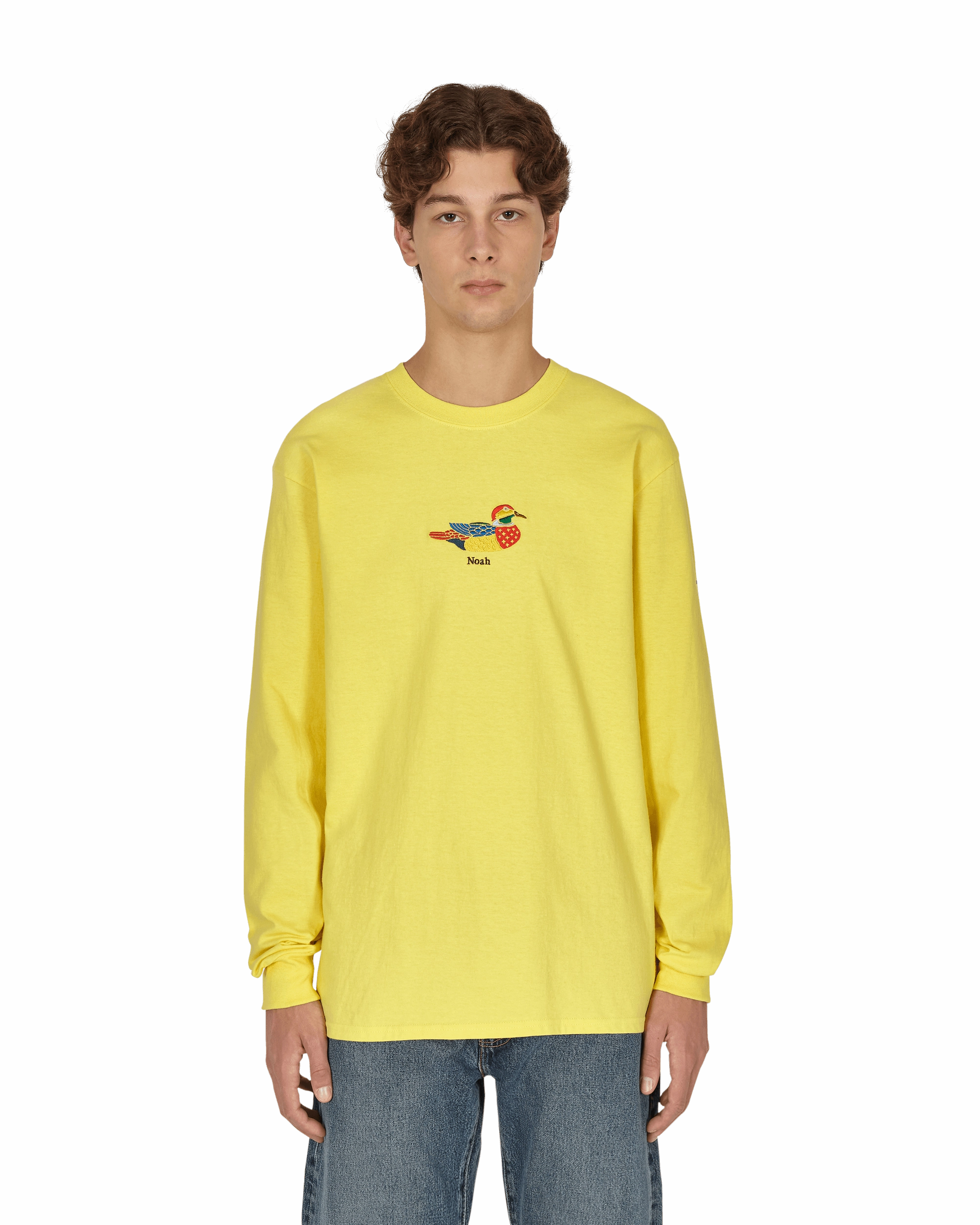 Duck Longsleeve T-Shirt Yellow