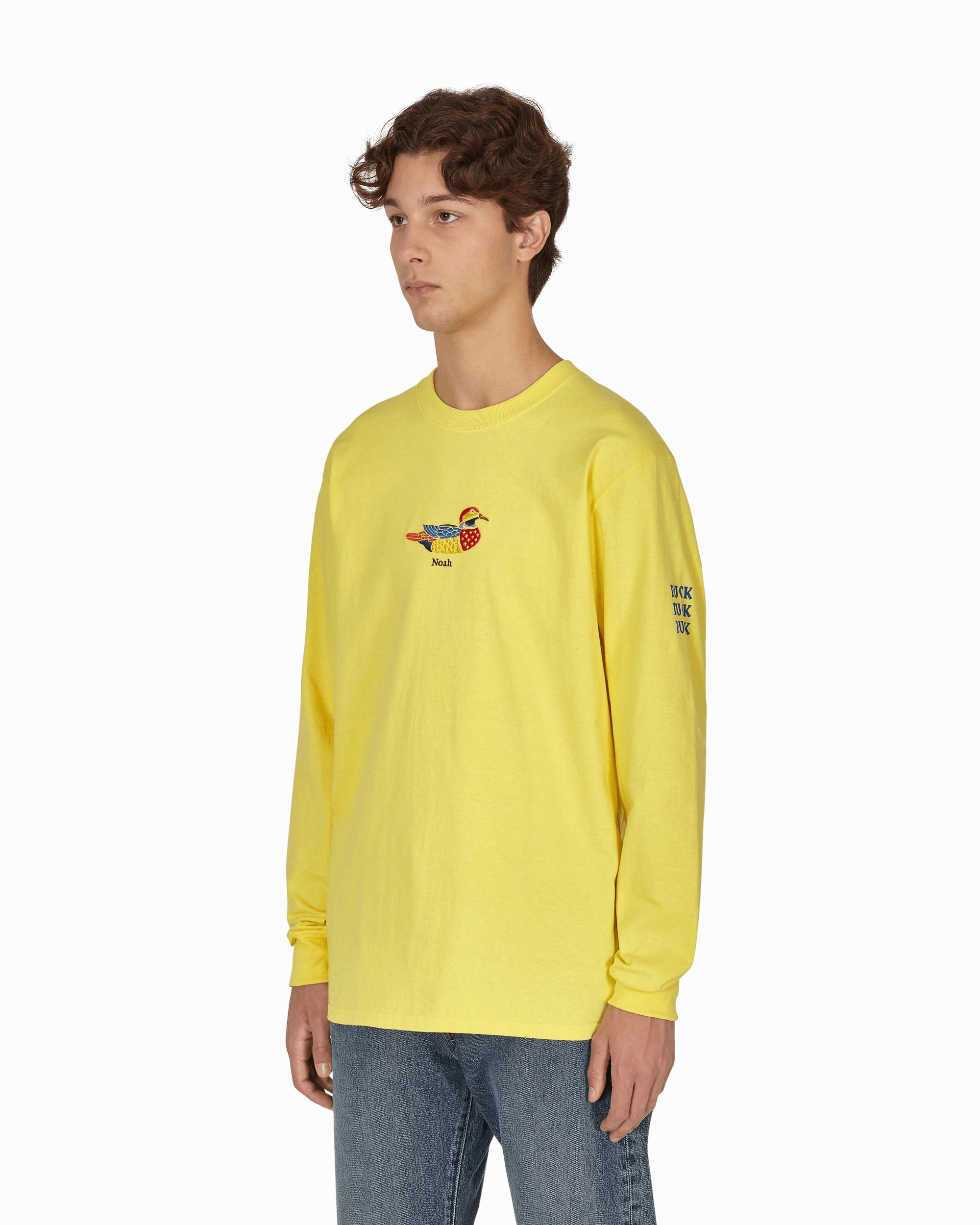 Duck Longsleeve T-Shirt Yellow