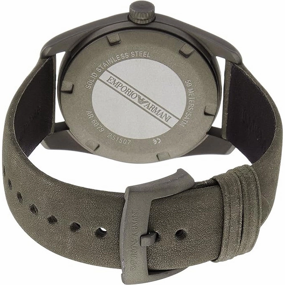 Emporio Armani Sportivo Khaki Sunray Dial Men's Watch AR6079
