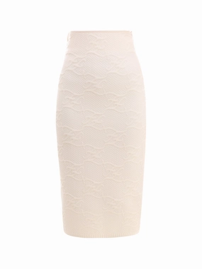 Fendi FF Karligraphy High Waisted Skirt