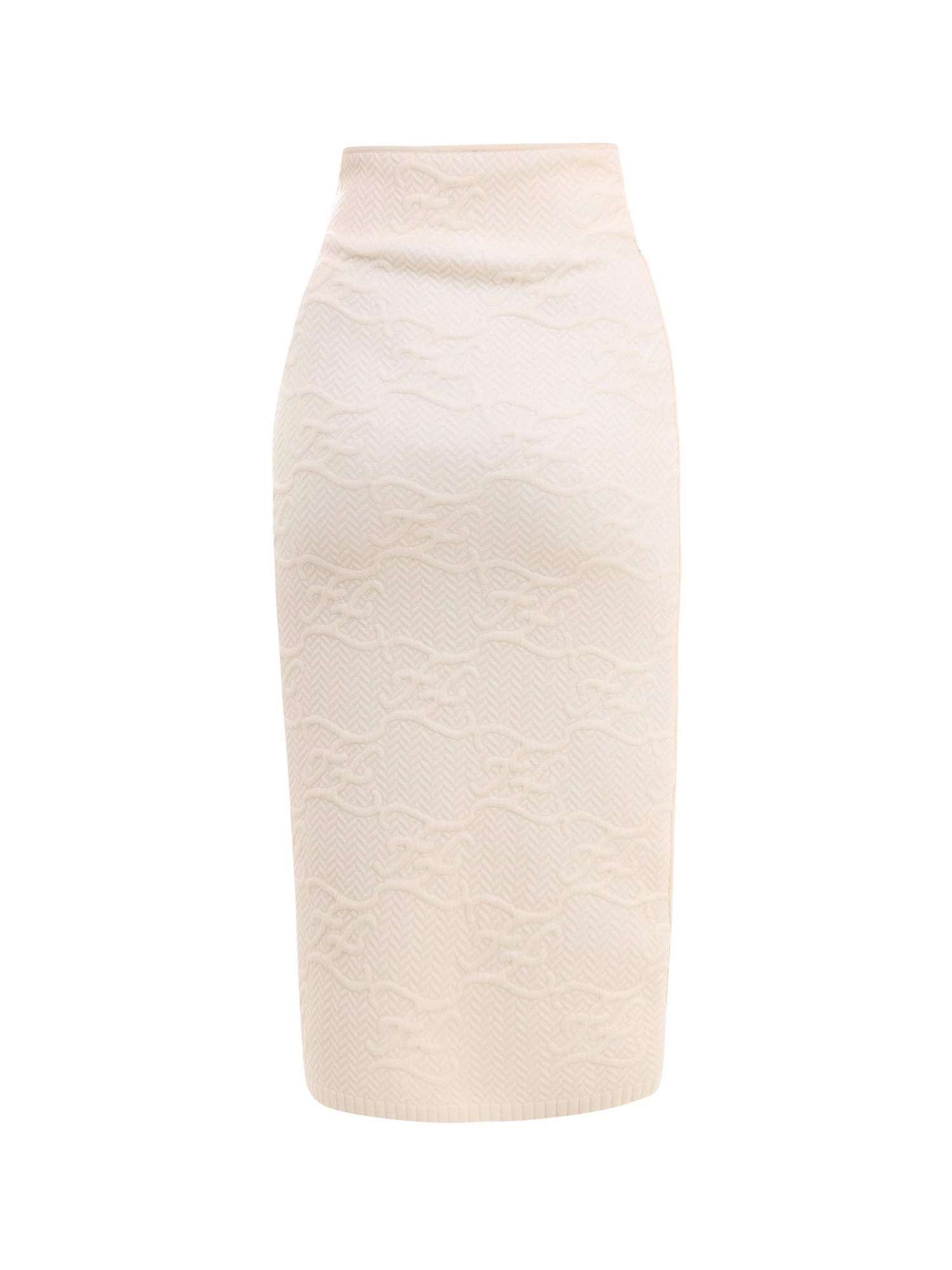 Fendi FF Karligraphy High Waisted Skirt