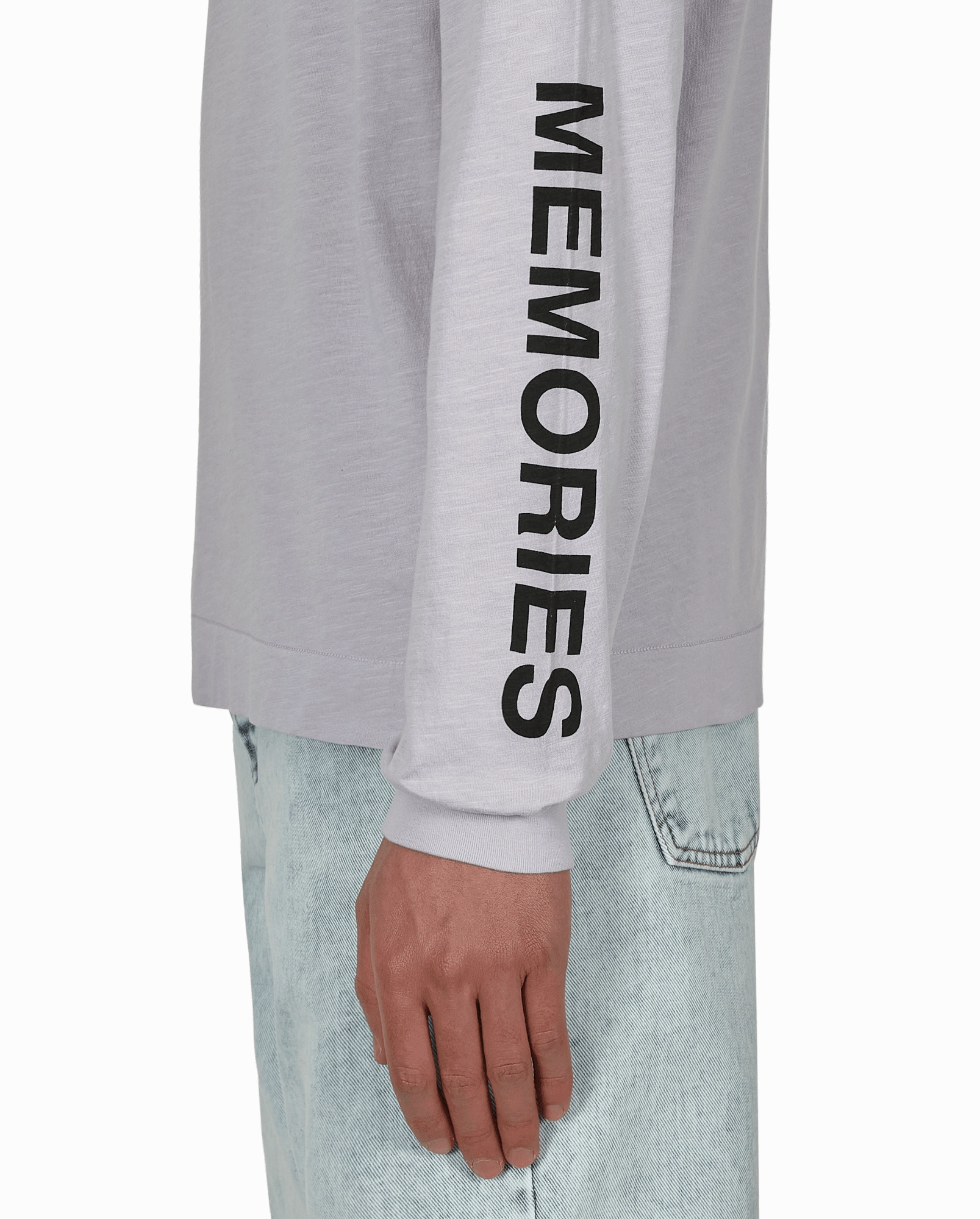 Graphic Longsleeve T-Shirt Purple