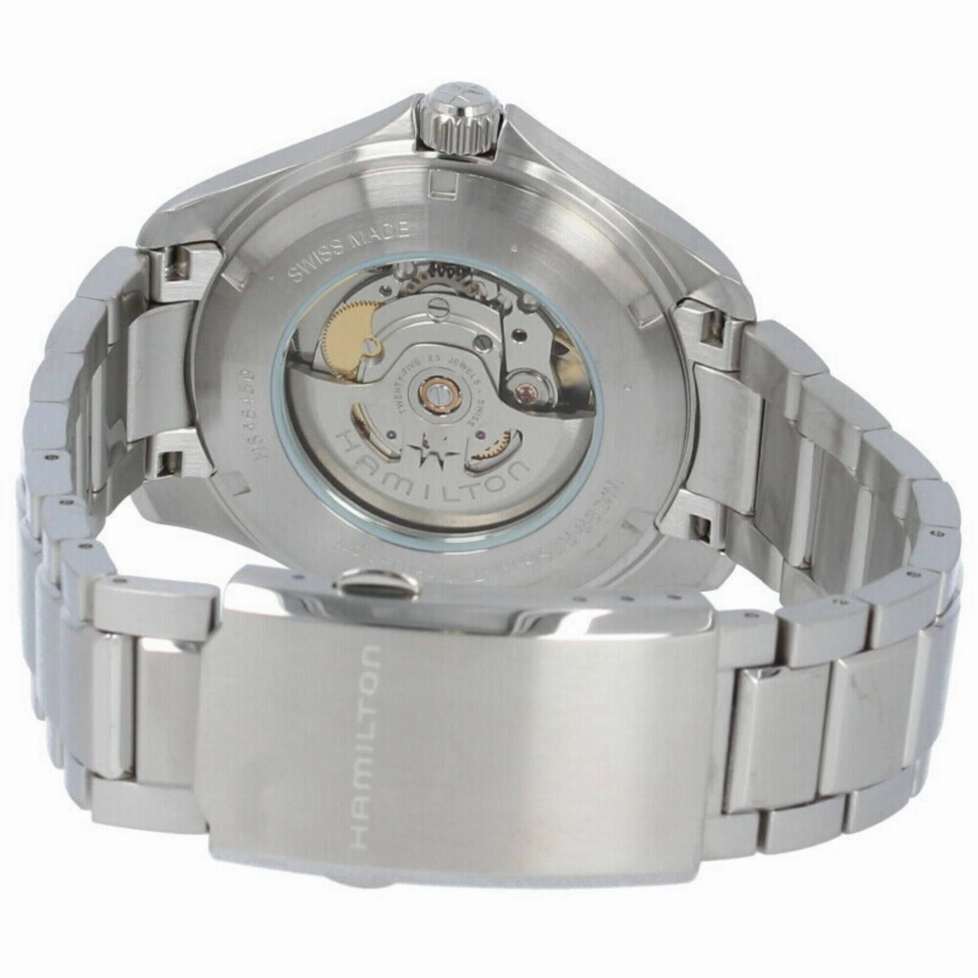 Hamilton Men's Watch - Khaki Aviation Automatic Black Dial Bracelet | H64645131