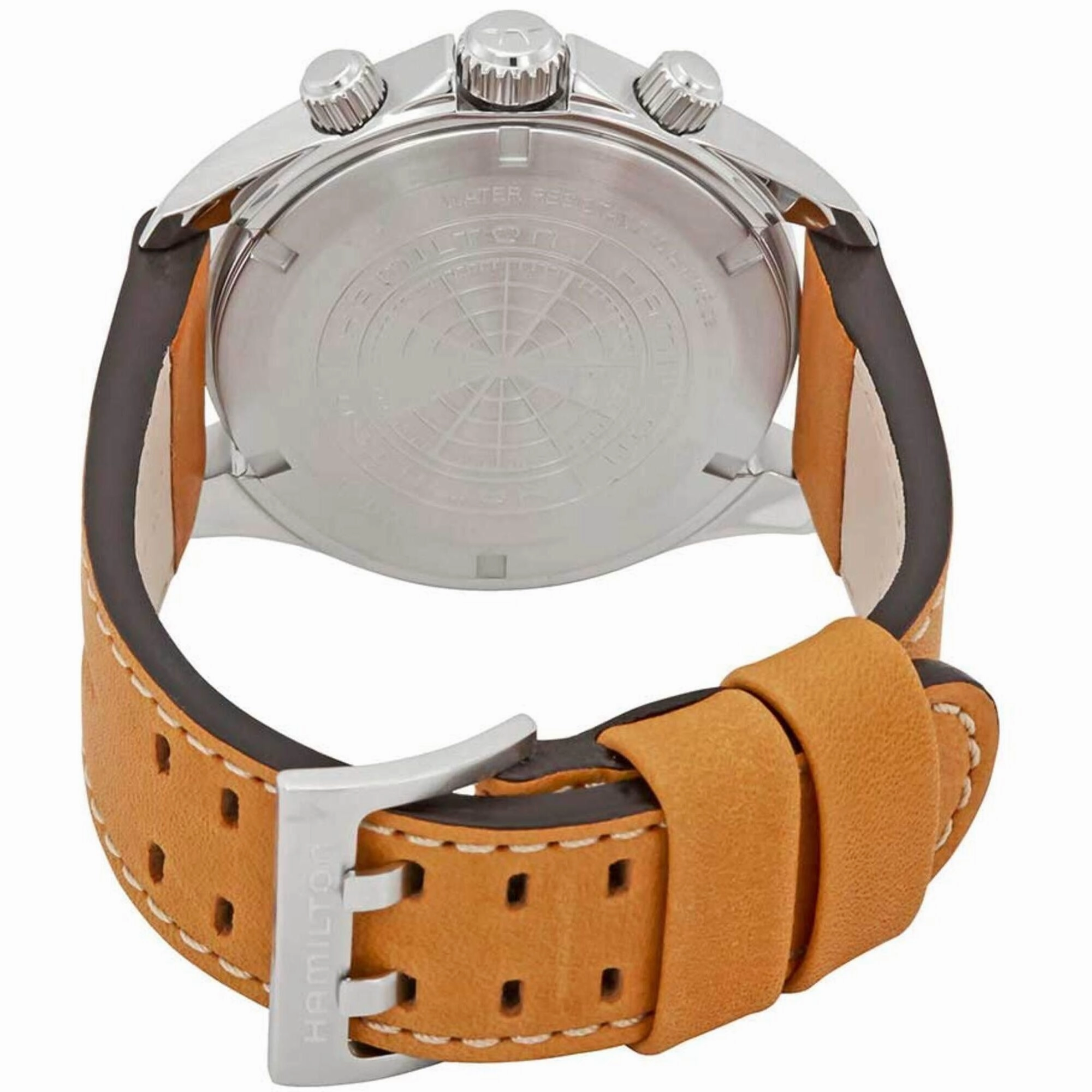 Hamilton Men's Watch - Khaki Aviation Pilot Quartz Brown Leather Strap | H76722531