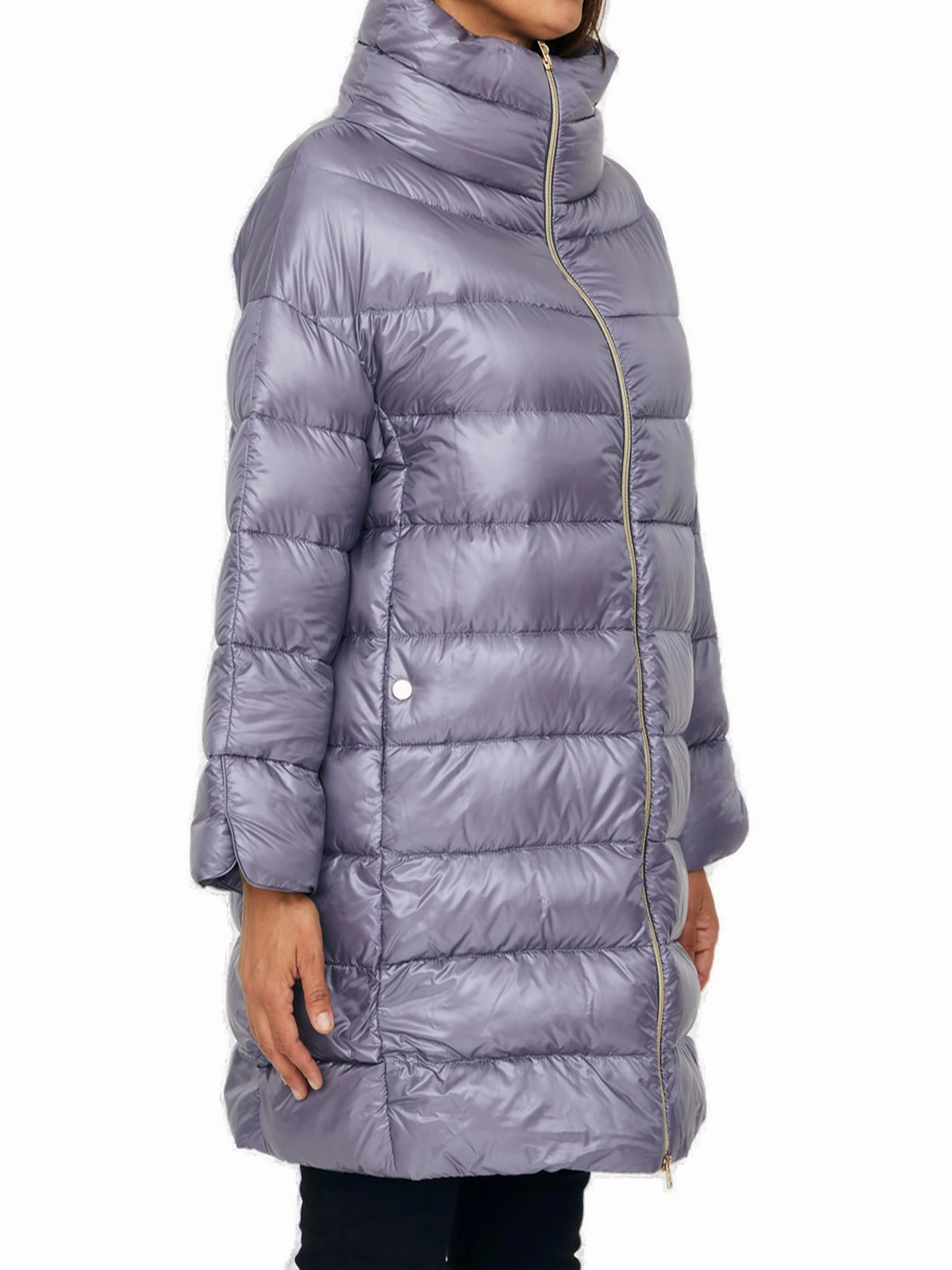 Herno Mid-Length High-Neck Coat