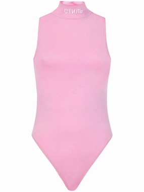Heron Preston High Neck Sleeveless Top
