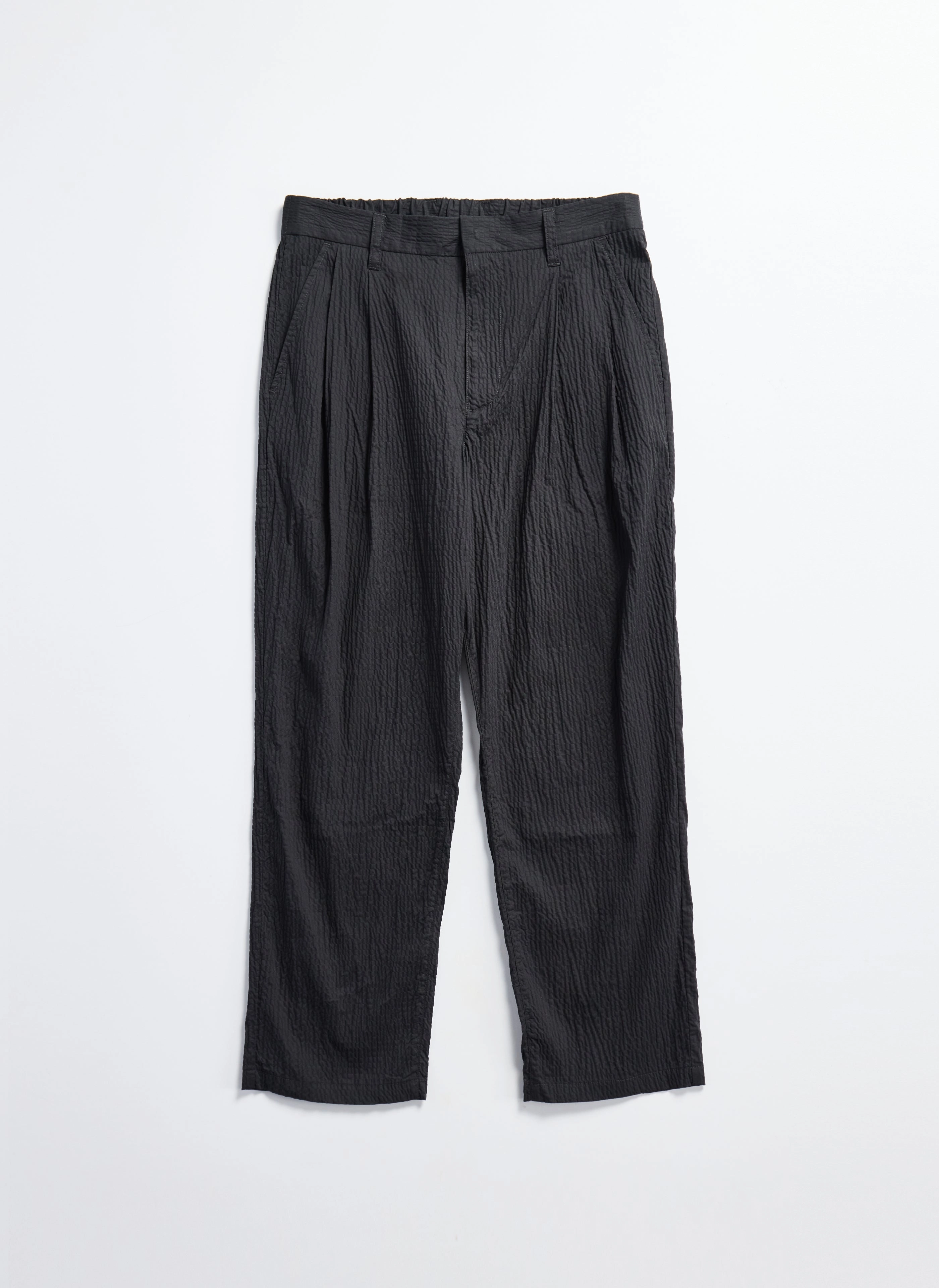 Indigo Cotton Linen Pants