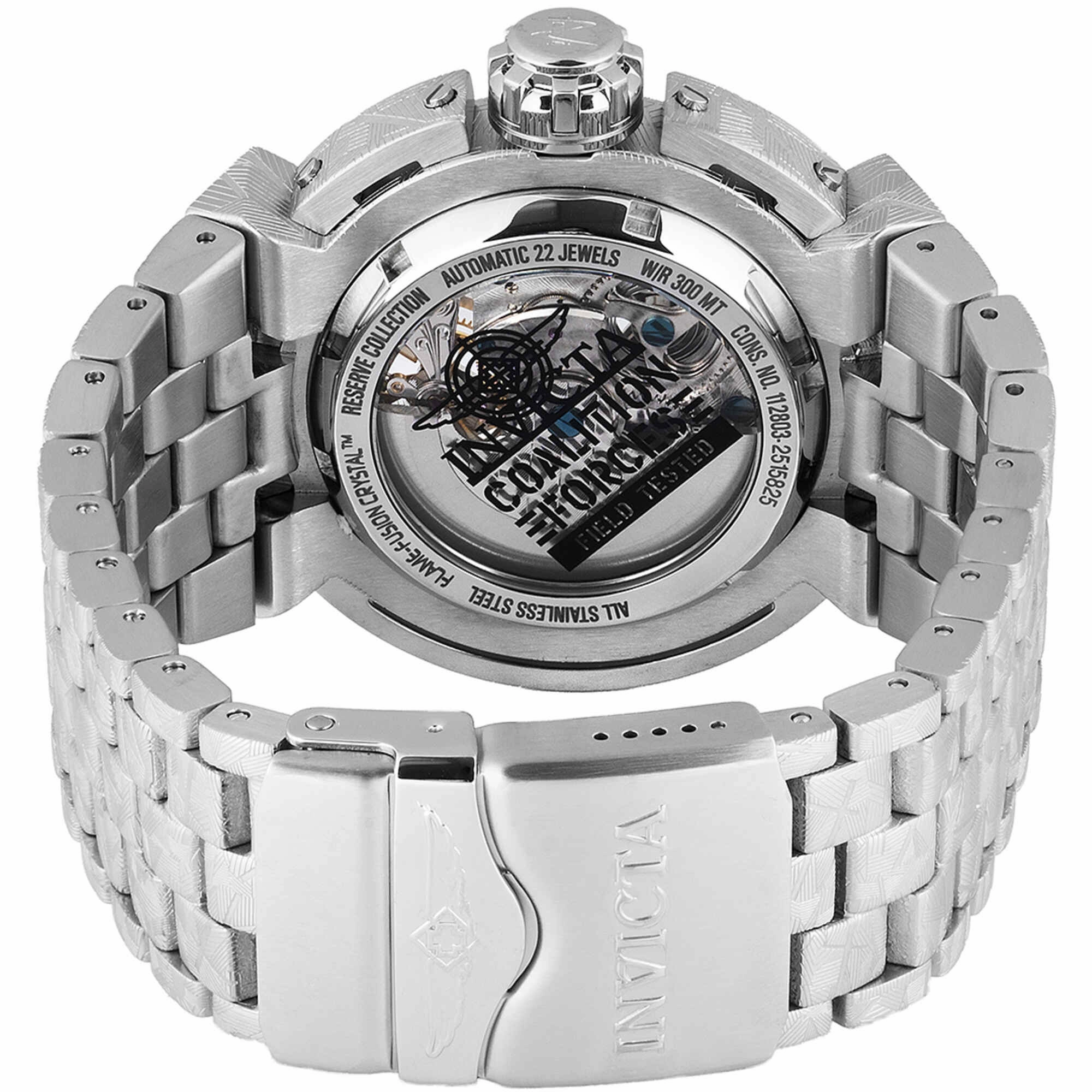Invicta Men's Watch - Coalition Forces Automatic Silver Tone and Khaki Dial | 47707