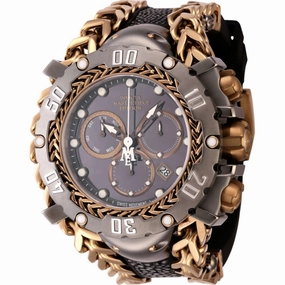 Invicta Men's Watch - Masterpiece Chronograph Khaki and Gunmetal Dial Quartz | 44627