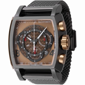 Invicta Men's Watch - S1 Rally Chronograph Khaki and Gunmetal Dial Bracelet | 46016