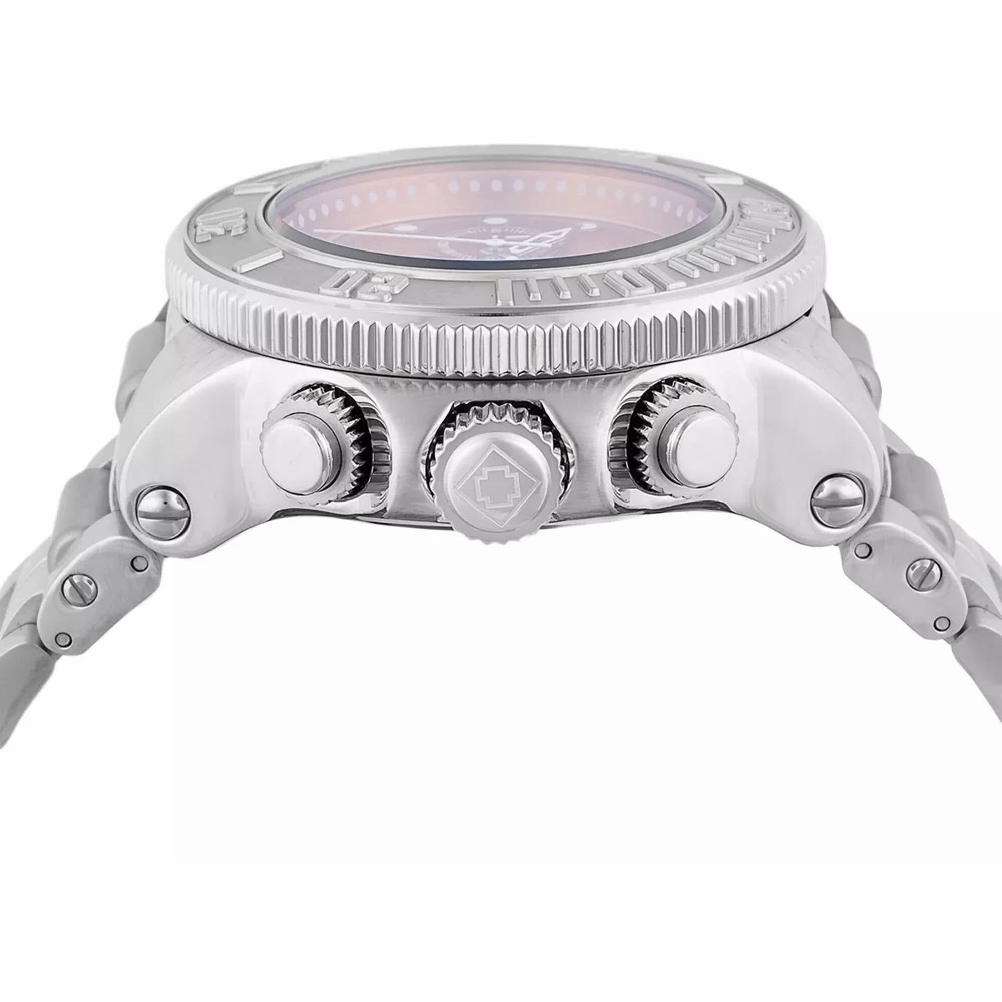 Invicta Men's Watch - Subaqua Chrono Khaki Dial Stainless Steel Tone Bracelet | 46550
