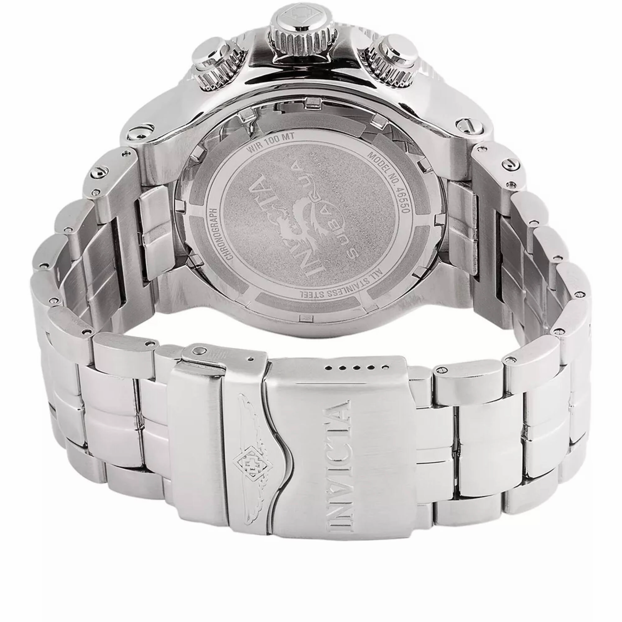 Invicta Men's Watch - Subaqua Chrono Khaki Dial Stainless Steel Tone Bracelet | 46550