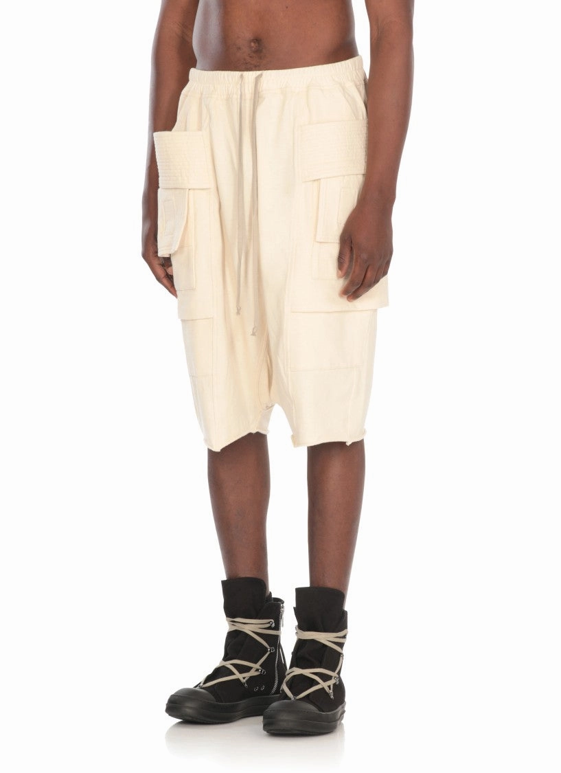Ivory Cotton Creatch Cargo Pants