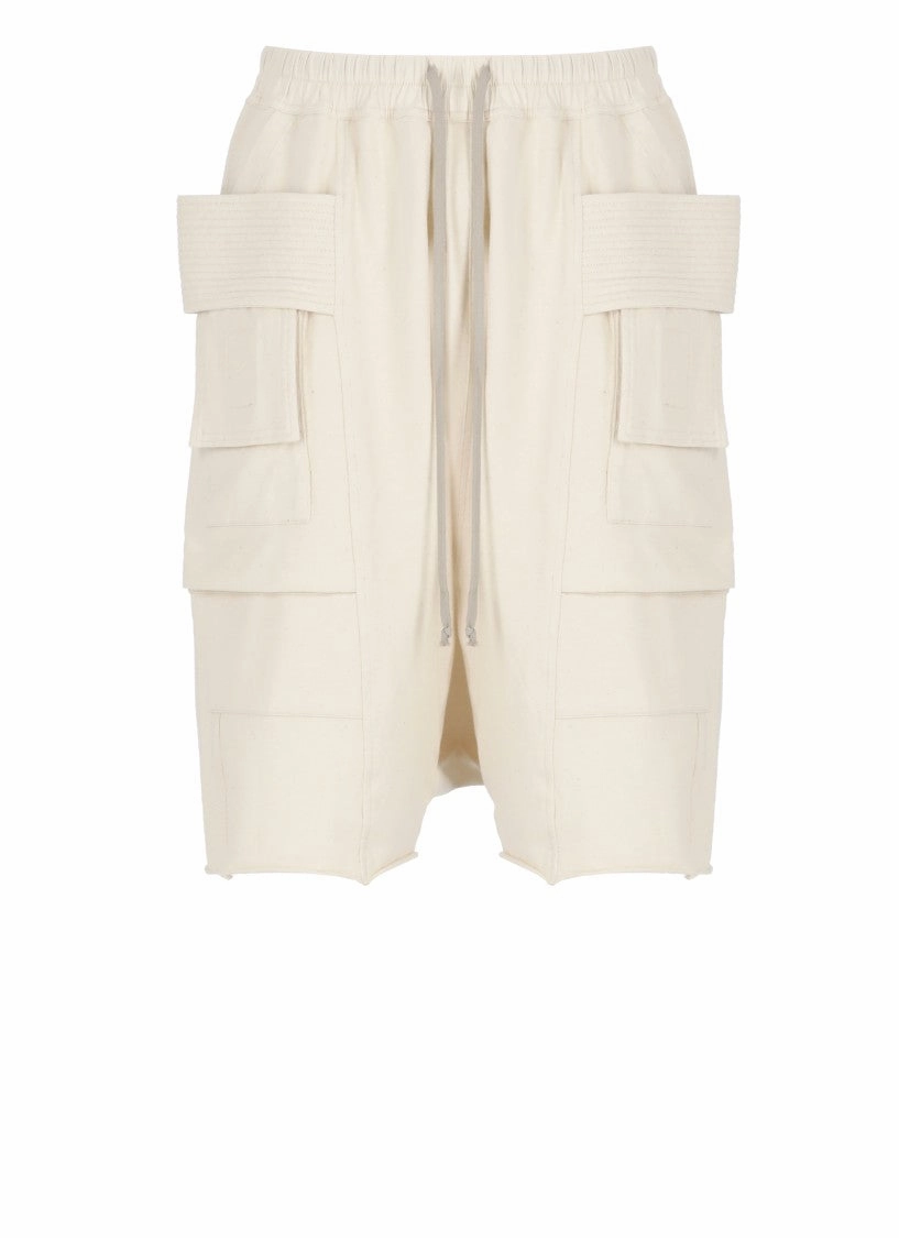 Ivory Cotton Creatch Cargo Pants
