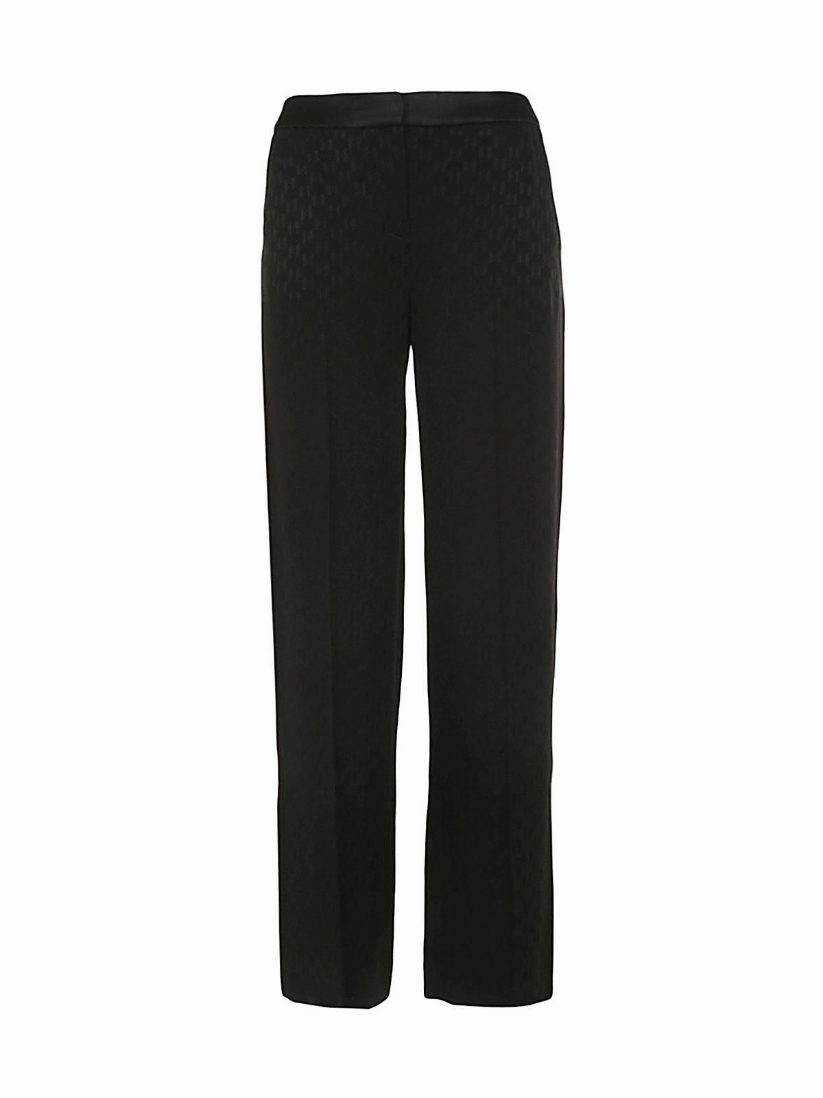 Karl Lagerfeld	 Monogram Print Wide Leg Pants