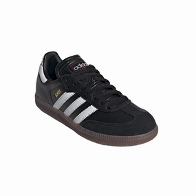 Kid's Grade School Samba Black/White/Red