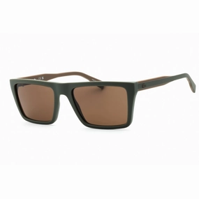 Lacoste Men's Sunglasses - Matte Khaki Injected Propionate Square Frame | L6009S 275