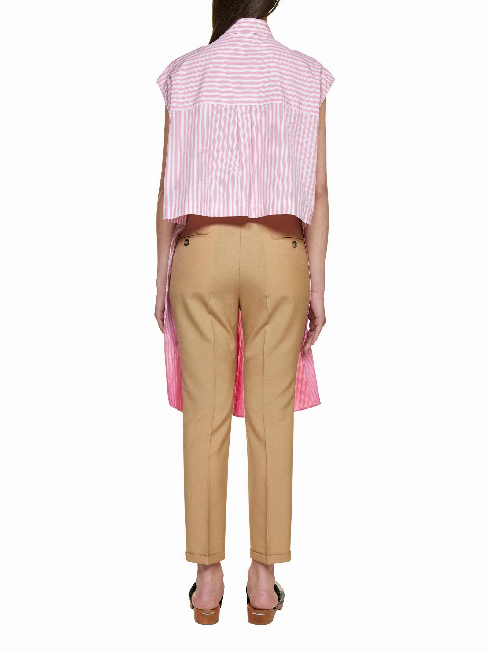Marni High-Low Hem Poplin Oversized Shirt
