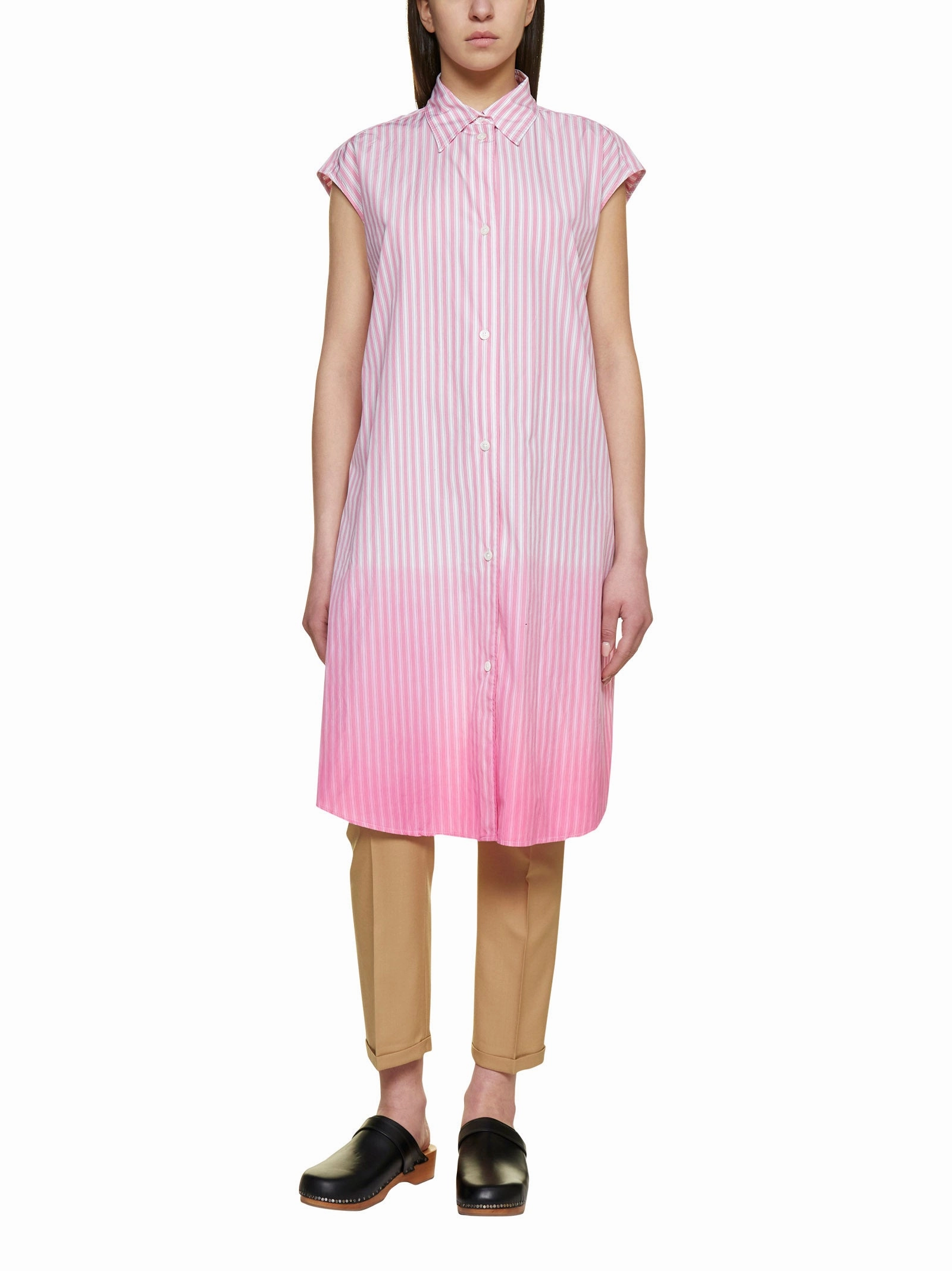 Marni High-Low Hem Poplin Oversized Shirt