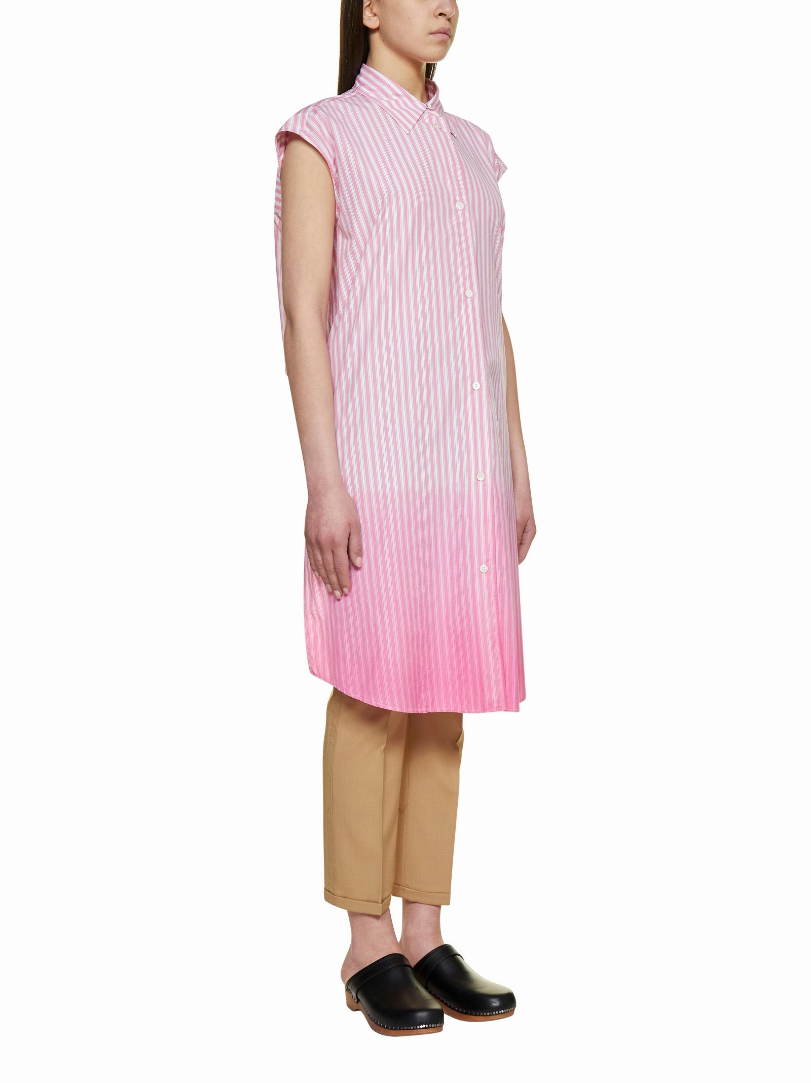 Marni High-Low Hem Poplin Oversized Shirt