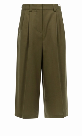 Marni Wide Leg Cropped Culottes