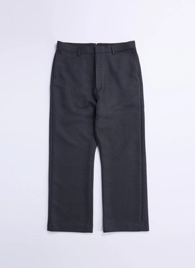 Marzotto Wool Straight Full Length Officer Pants