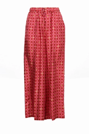 Max Mara Wide-Leg Printed Pants