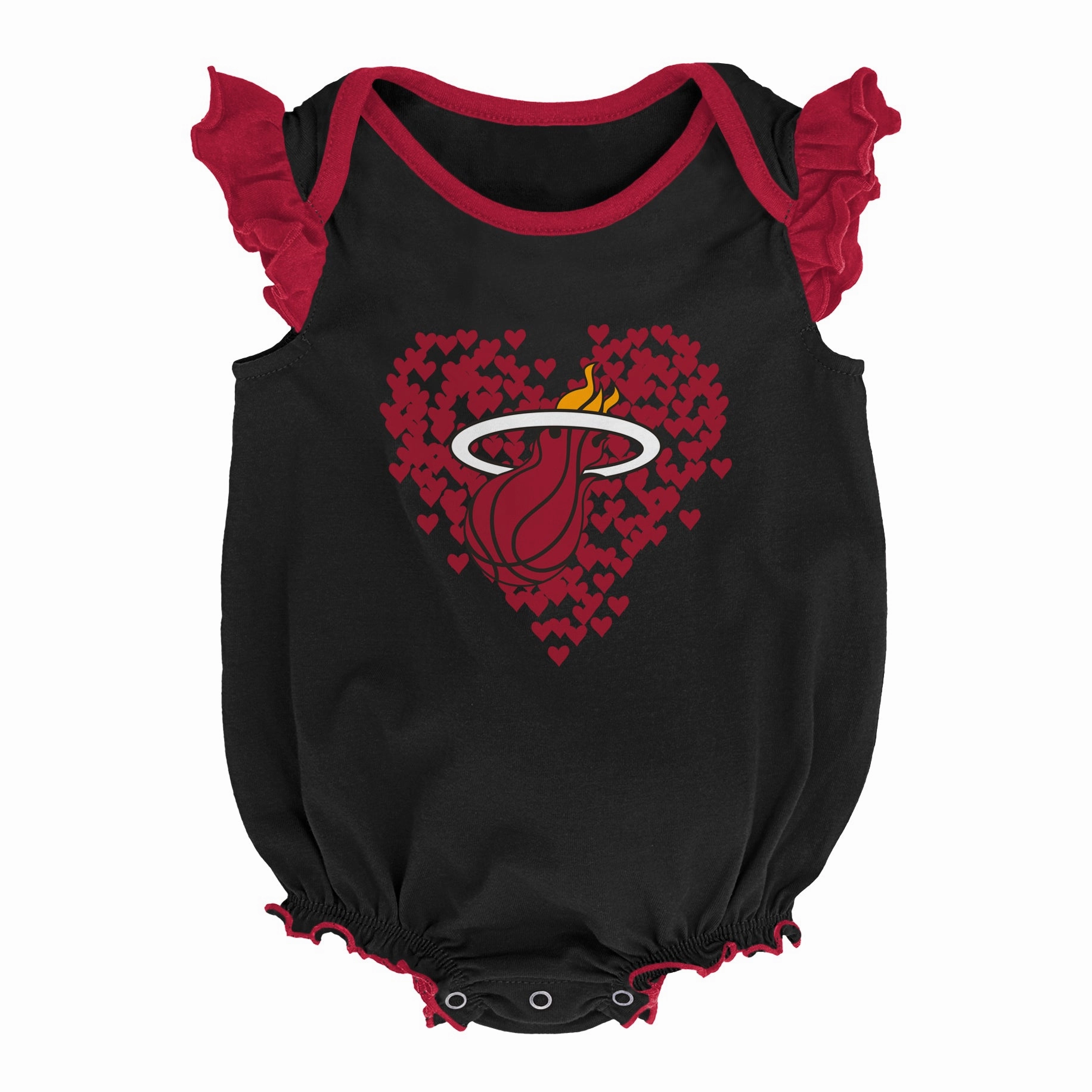 Miami HEAT Infant Girls Celebration 2 Piece Creeper