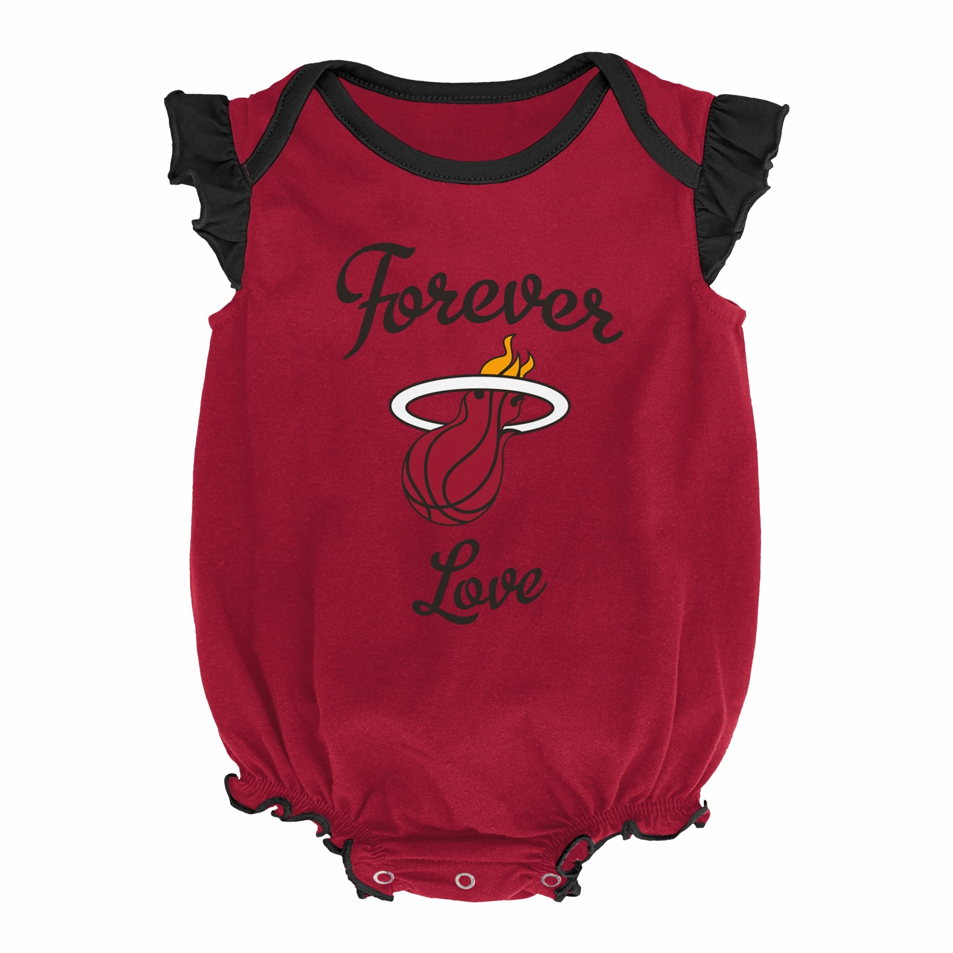 Miami HEAT Infant Girls Celebration 2 Piece Creeper