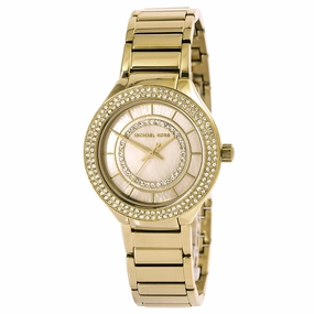 Michael Kors MK3801 Mini Kerry Womens MOP Dial Crystal Watch