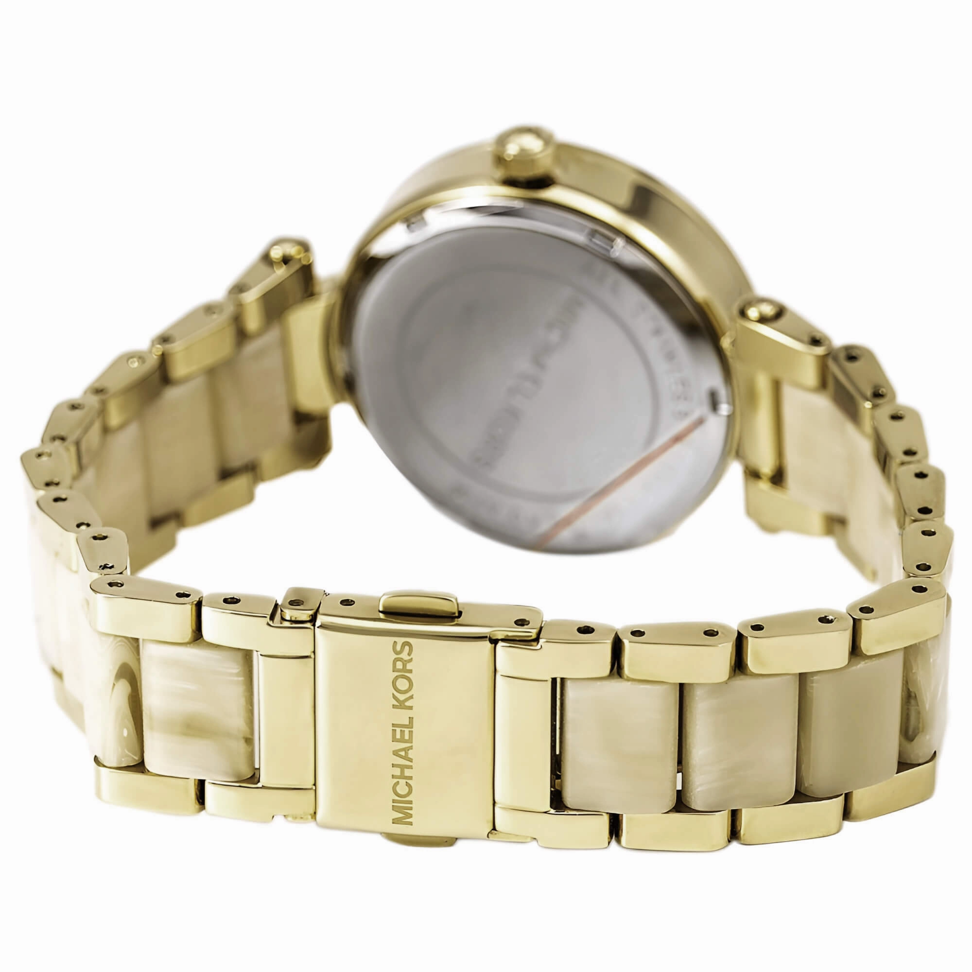 Michael Kors MK5842 Women's Mini Parker Gold Tone Dial Watch