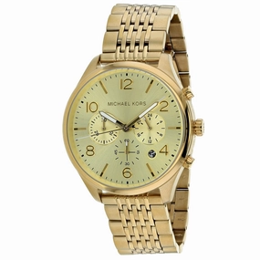 Michael Kors MK8638 Men's Merrick Chronograph Gold Tone Watch