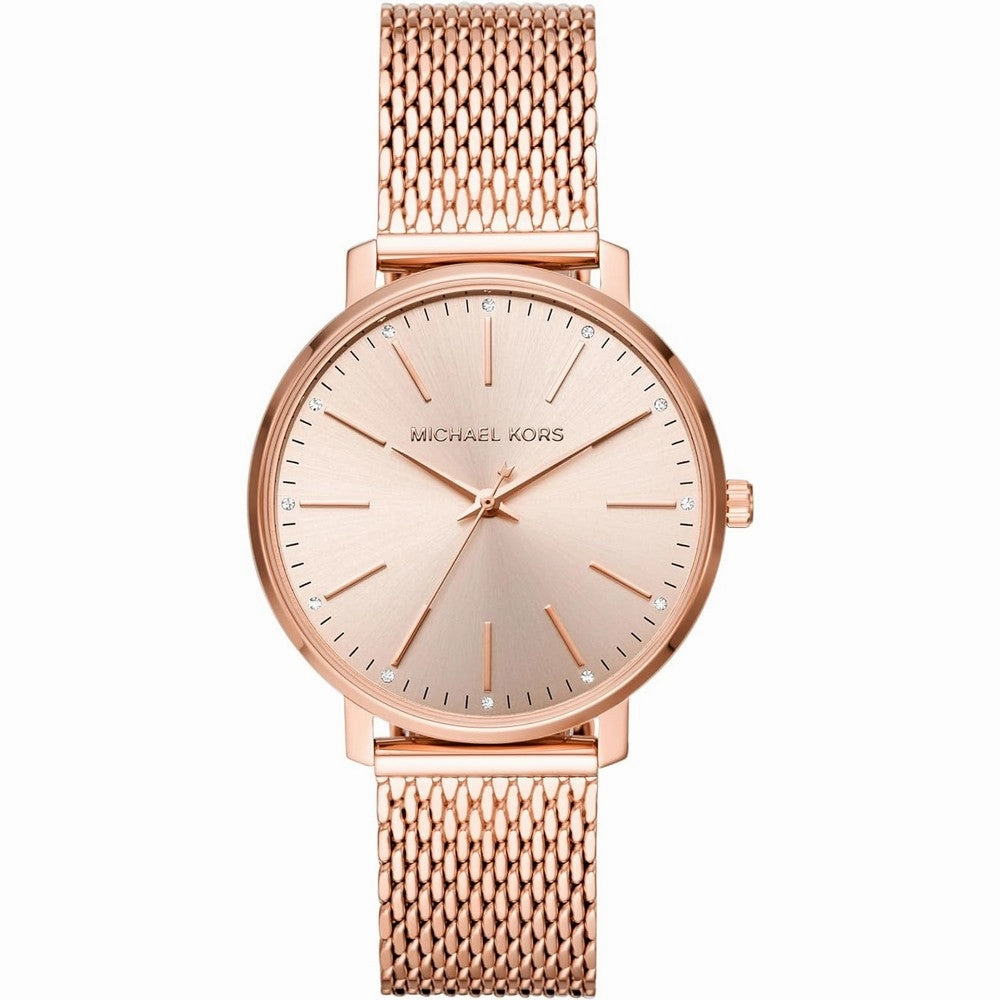 Michael Kors Pyper Women's Watch. Stainless Steel Watch for Women with Steel. Leather. or Silicone Band