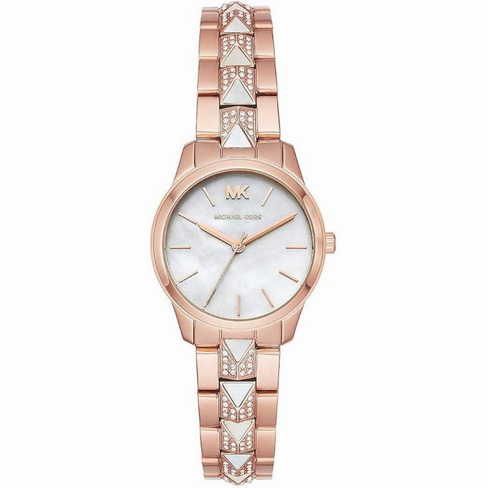 Michael Kors Runway Mercer Mother of Pearl Dial Women's Watch MK6674