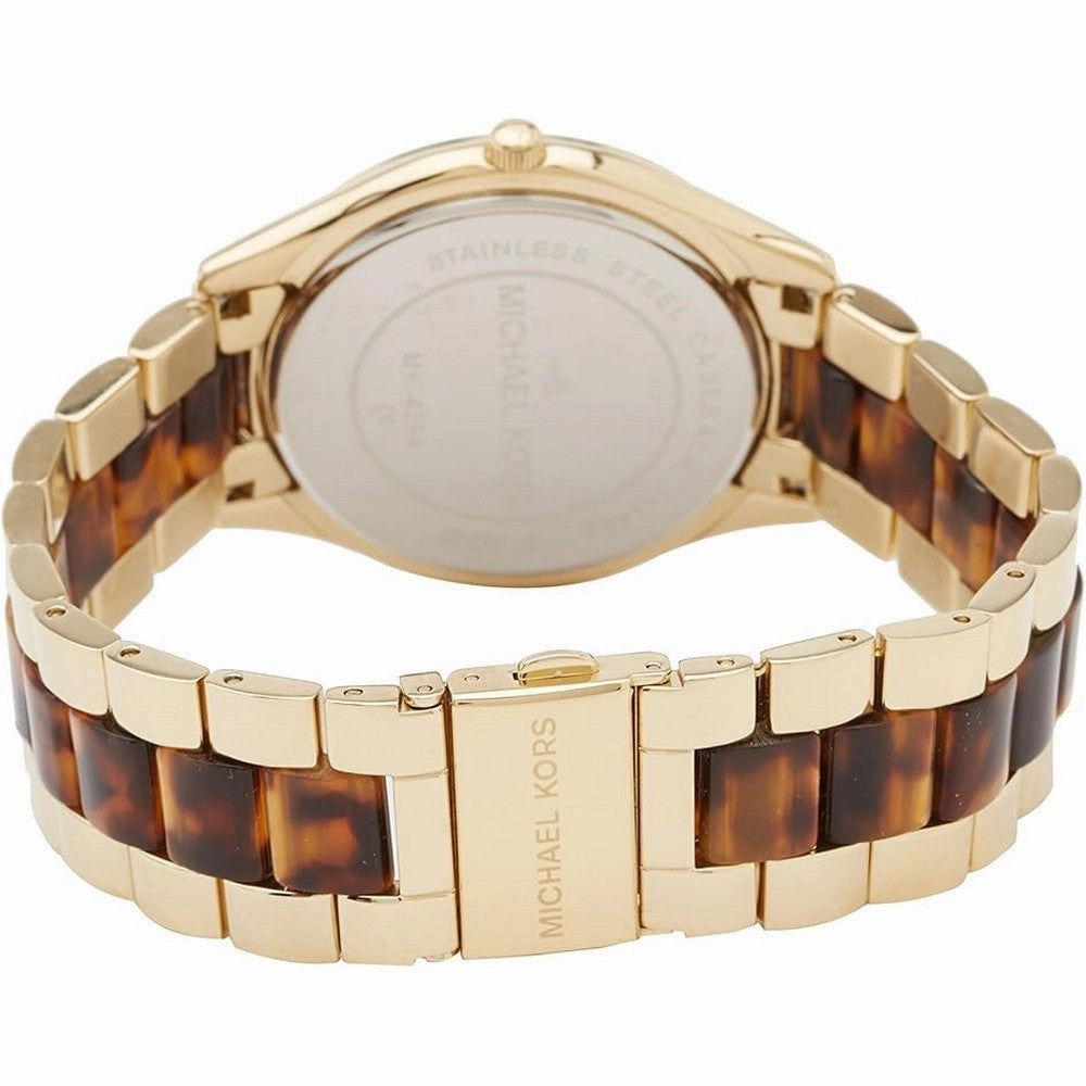 Michael Kors Slim Runway Faux Tortoise-shell Dial Women's Watch MK4284