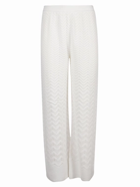 Missoni Zigzag Woven Wide Leg Pants
