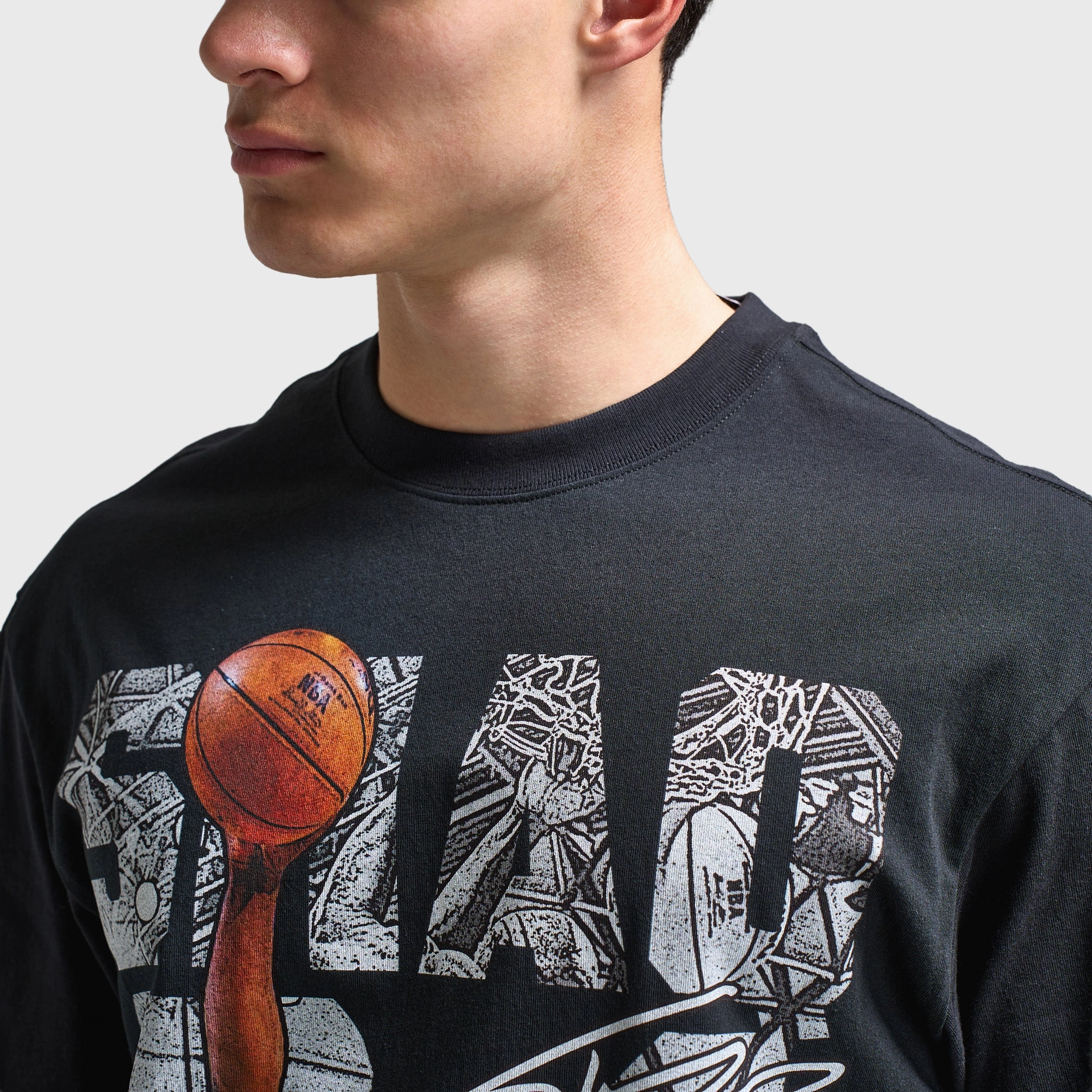 Mitchell & Ness O'Neal Mono Dunk T-Shirt / Black