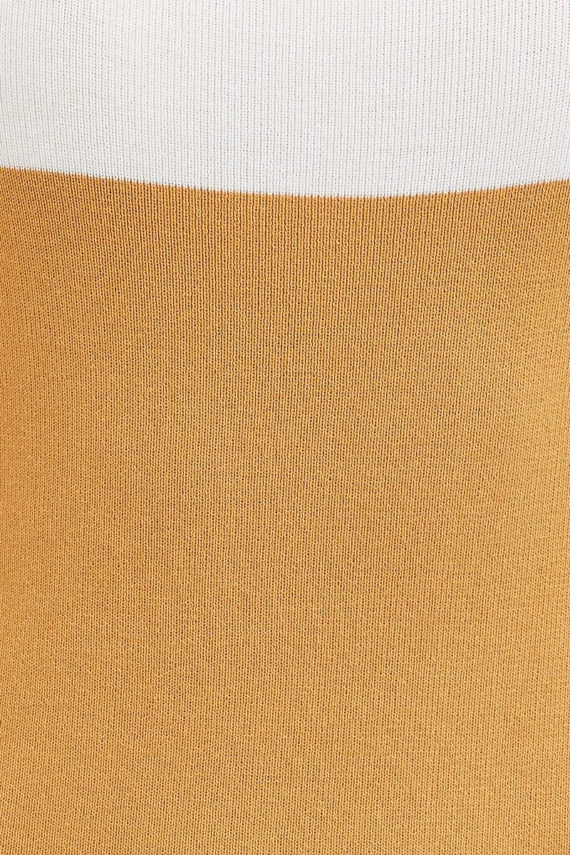 Multi Colorblock Knit Dress