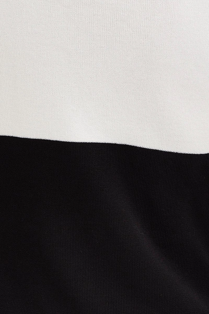 Multi Colorblock Knit Dress