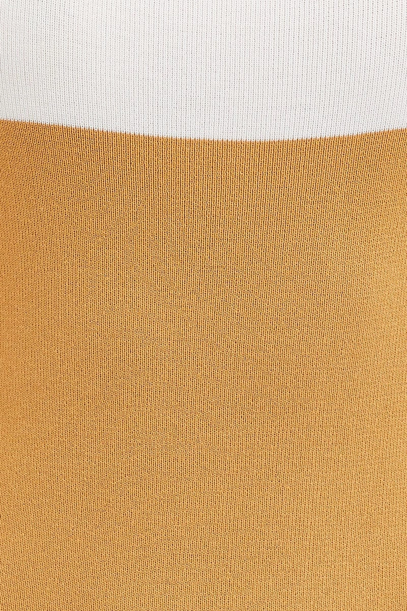 Multi Colorblock Knit Dress