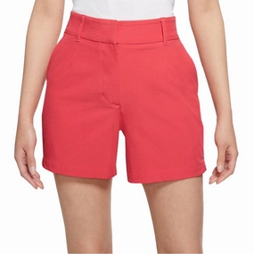 Nike Dri-FIT Victory 5 Golf Shorts Fusion Red - SS21 Women