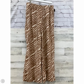 Pants Wide Leg By A New Day In Tan & White, Size: M
