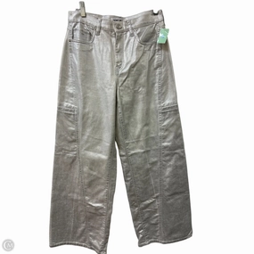 Pants Wide Leg By Dkny City In Silver, Size: 4