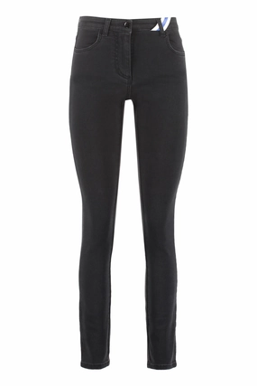 Philosophy Di Lorenzo Serafini Chenille Logo Patch Skinny Pants