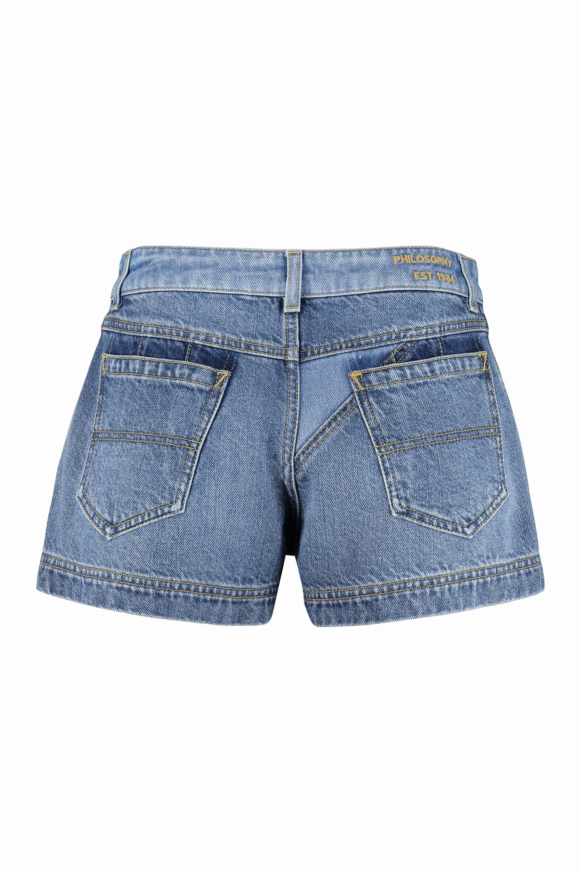 Philosophy Di Lorenzo Serafini Denim Shorts