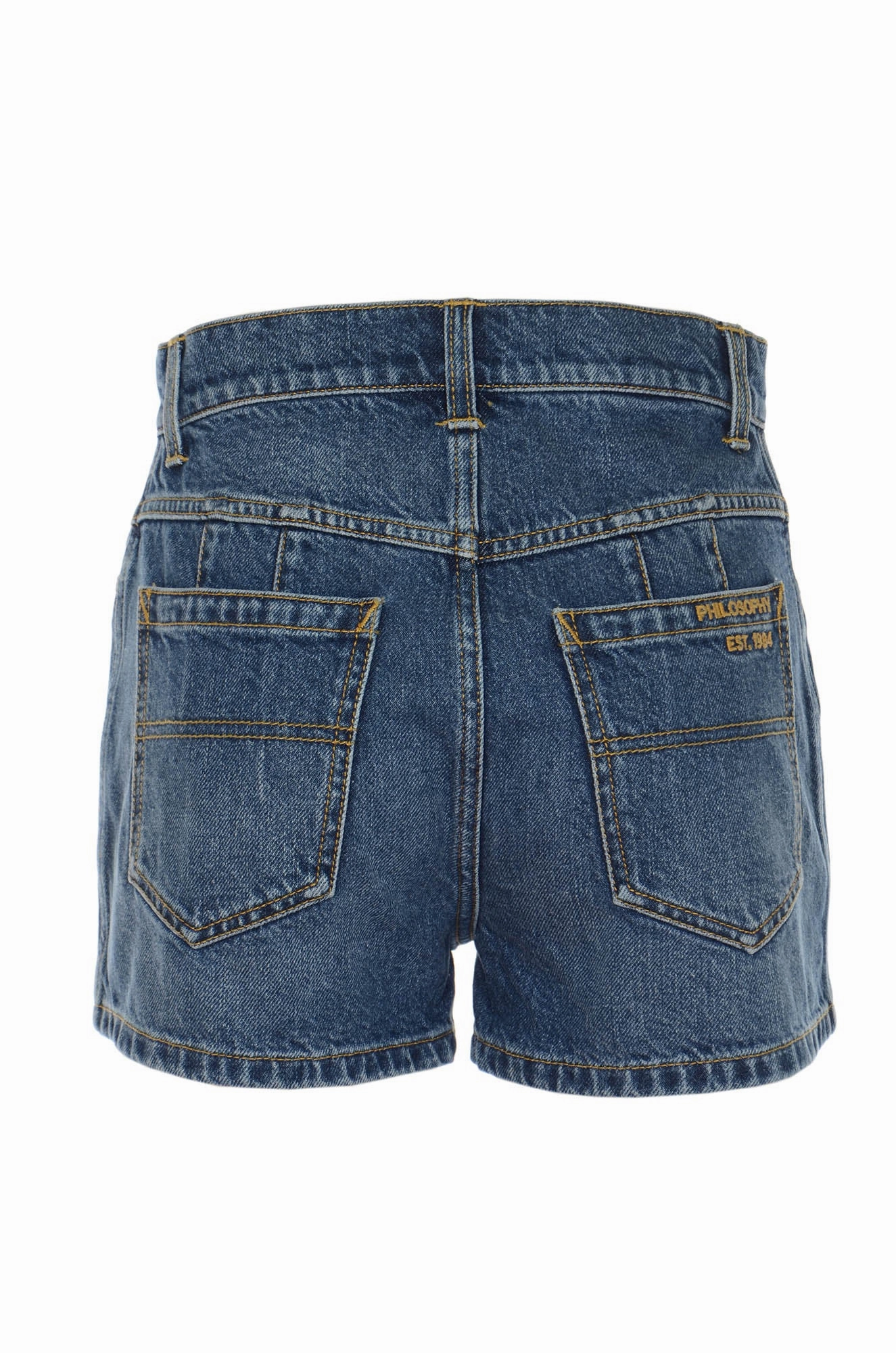 Philosophy Di Lorenzo Serafini Denim Shorts