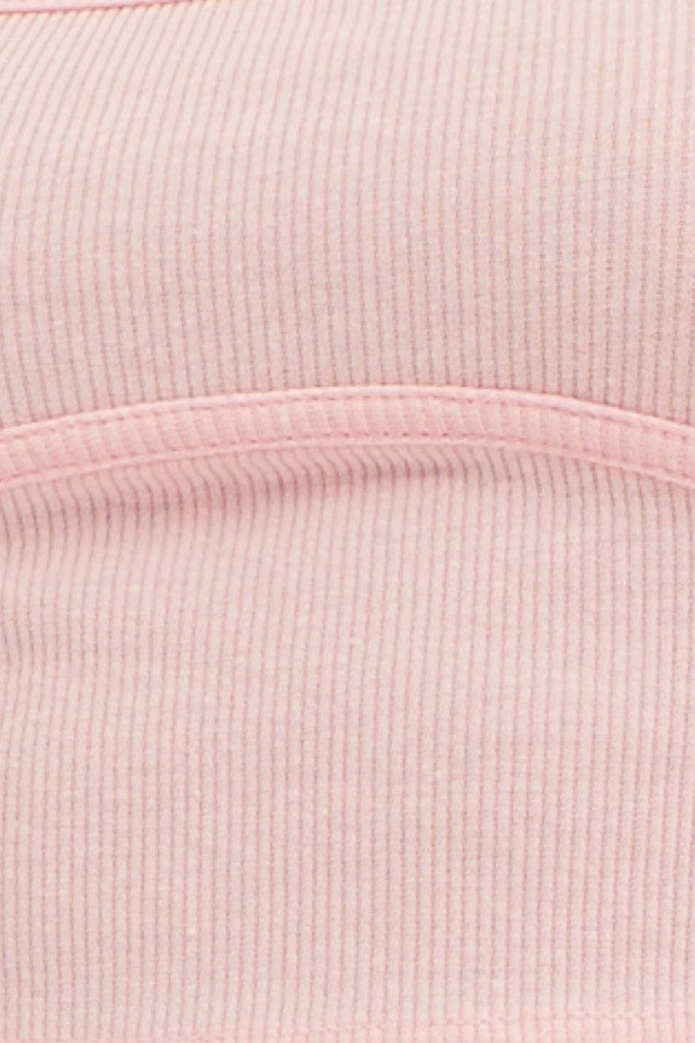 Pink Crop Top