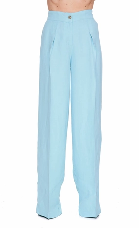 Pinko Wide Leg Pleated Trousers